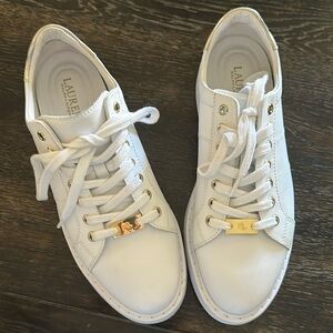 Ralph Lauren leather white sneaker’s.